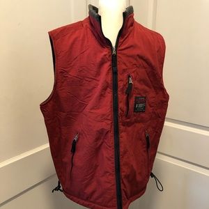 Abercrombie and Fitch winter snow ski reversible vest size medium